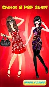 game pic for Pop Star: Make up  Dress Up